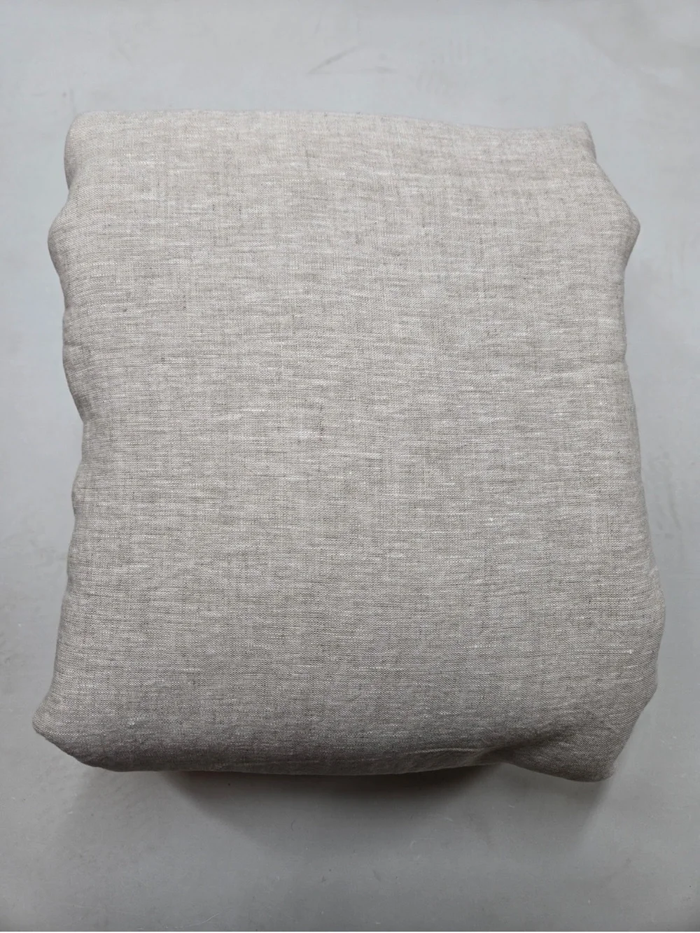 NWT QUINCE European Linen Duvet Cover King/Cal King Natural Chambray 0555